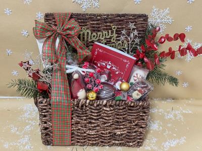 Christmas Wood Chocolate Box